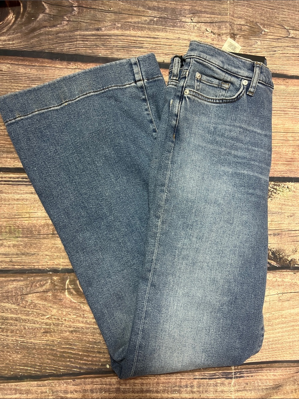 7 for all mankind new with tags size 29 blue women's jeans - Picture 2 of 5